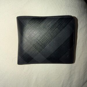 Burberry Men’s Black Leather Wallet